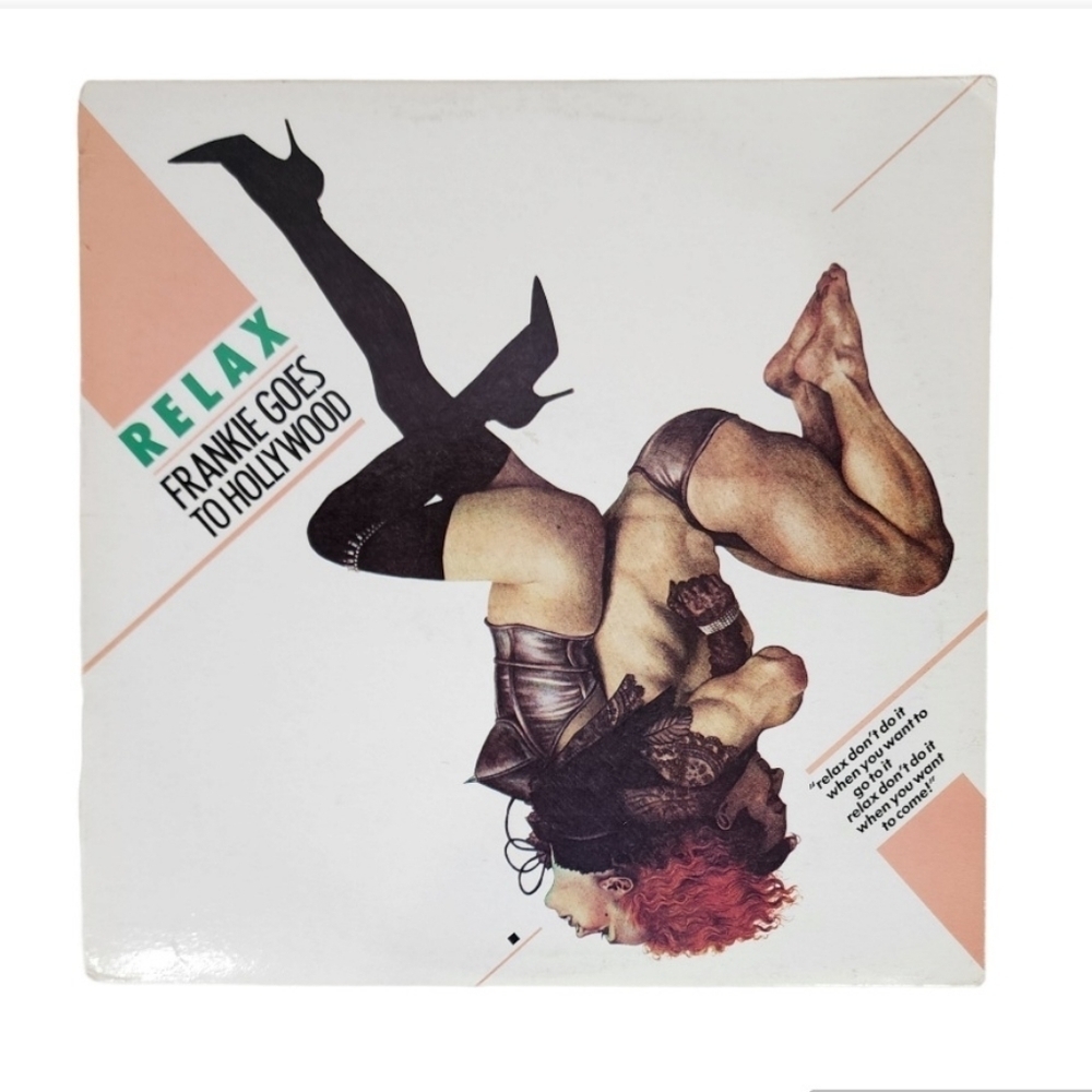 Relax Frankie Goes to Hollywood 1983 Vinyl Record Synth Pop